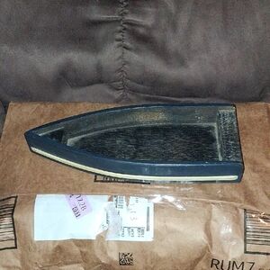 Wooden Boat-Shaped Decor